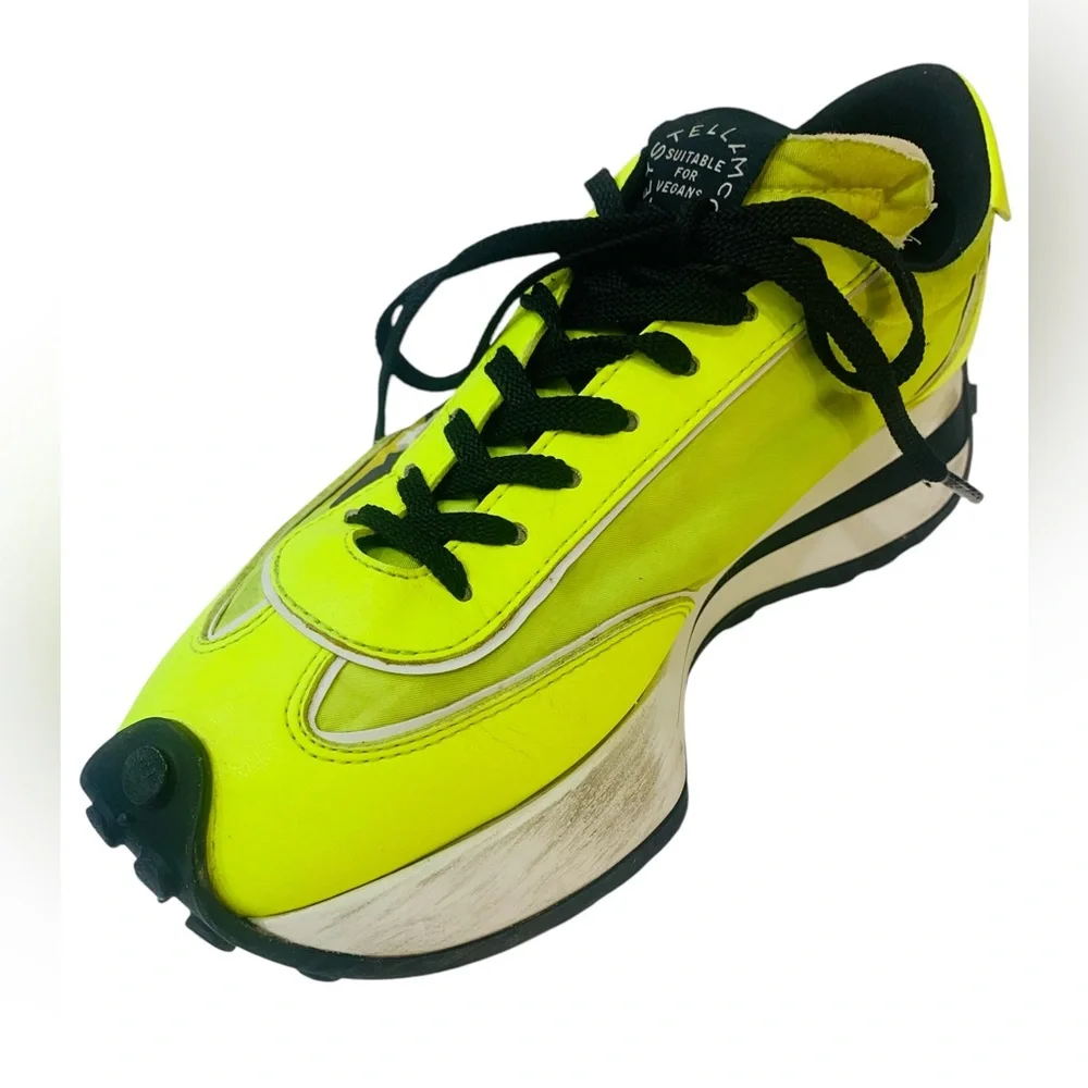 Stella McCartney Sneakers Acid Florescent Green - Picture 8 of 10